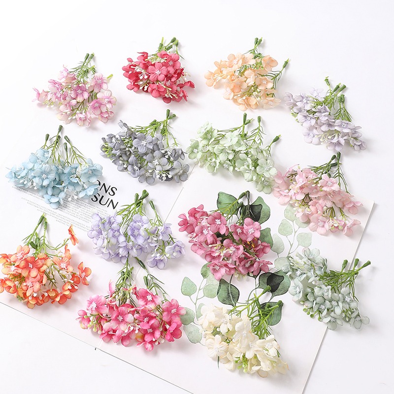 Dried Flower Bunch - 10/20/30PCs Silk Daisy Artificial Flowers Head