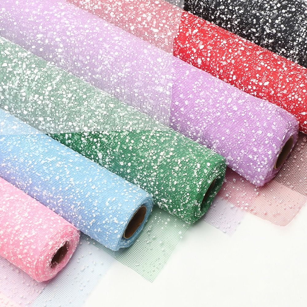 Florist Supply House - Flower Wrapping Paper Snowflake 50cm Wide
