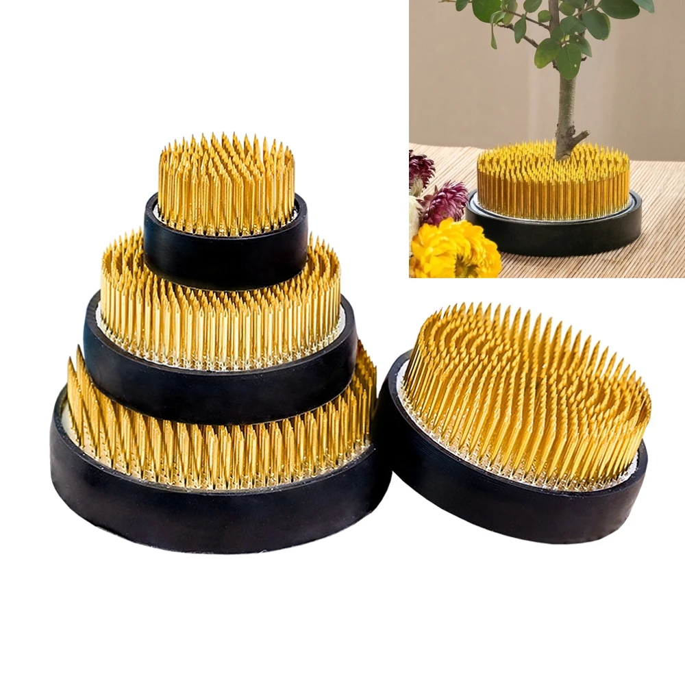 Round Ikebana Kenzan Flower Fr - Flower Frog Pin 评论和价格