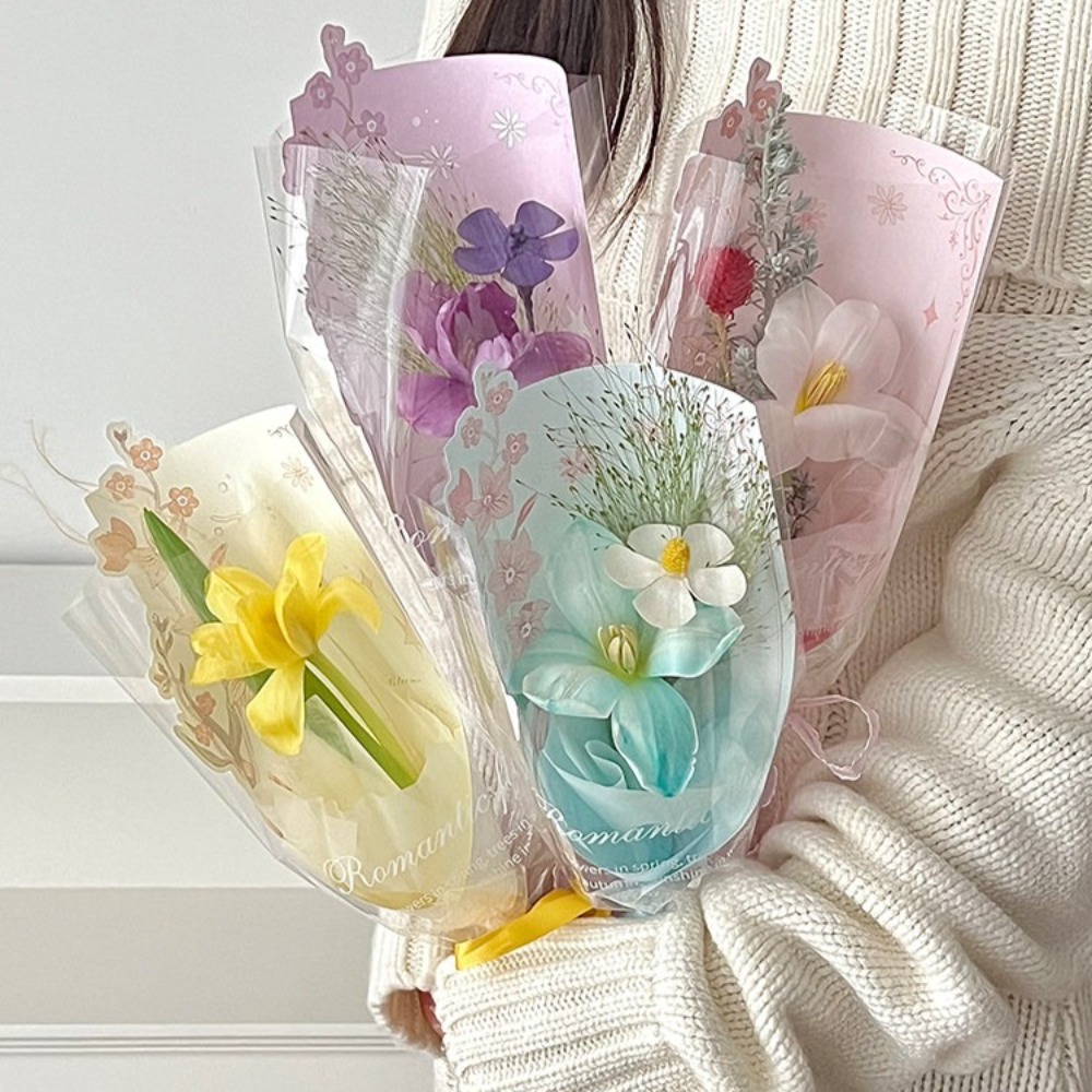 10Pcs Transparent Flower Packa - Florist Supply House 评论和价格