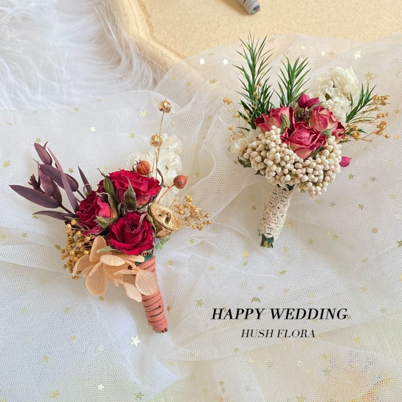 Mini dried flower bouquet, del - Dried Flower Bunch 评论和价格