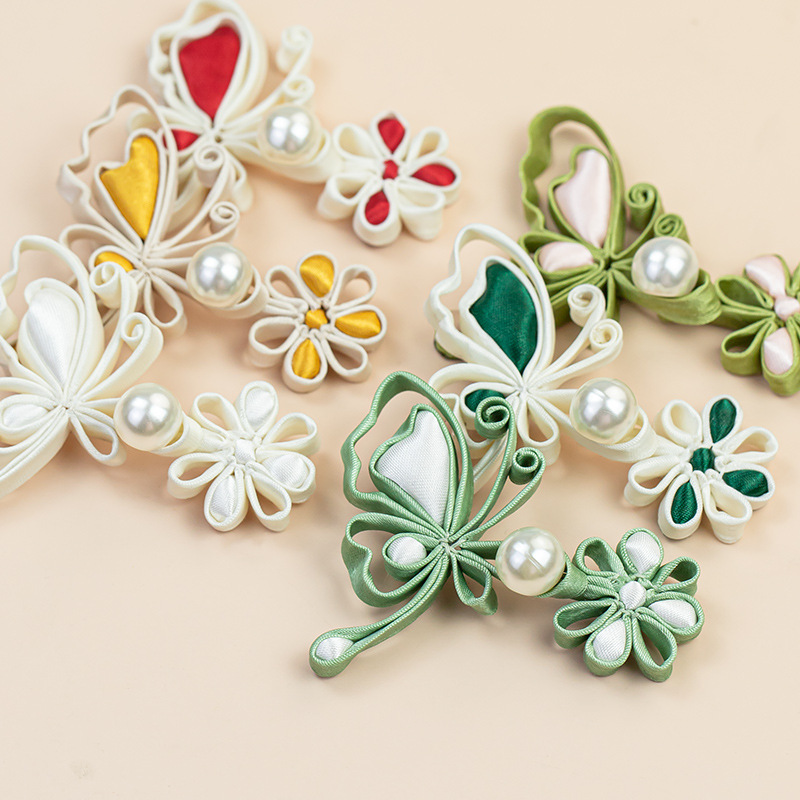 Chinese Frog Closures Butterfl - Flower Frog Pin 评论和价格