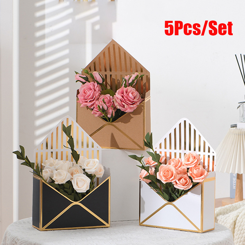 5Pcs Creative Envelope Flower  - Florist Supply House 评论和价格